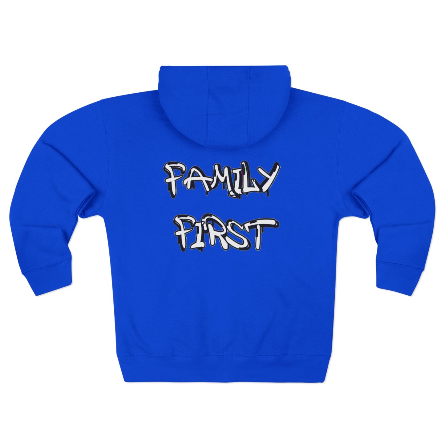 "Family First" Zip Up Hoodie