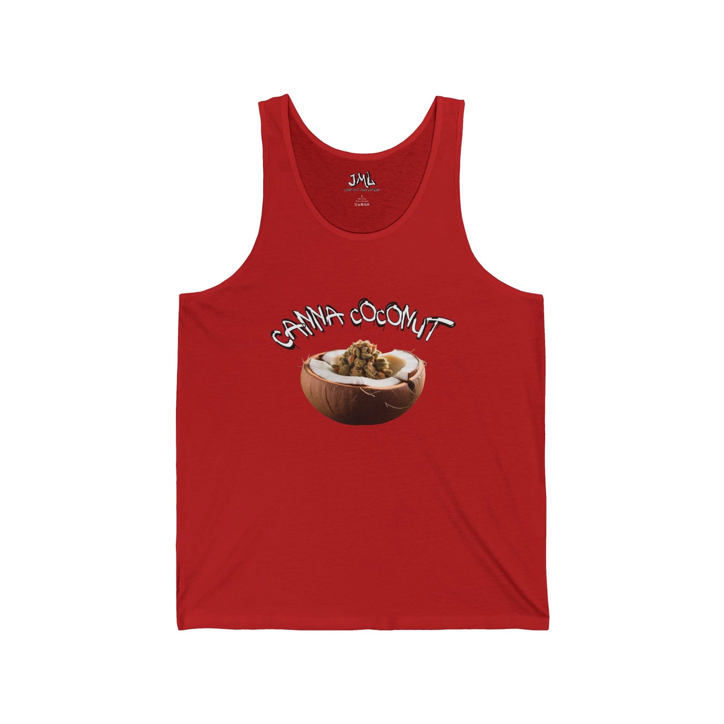 "Canna Coconut" Jersey Tank