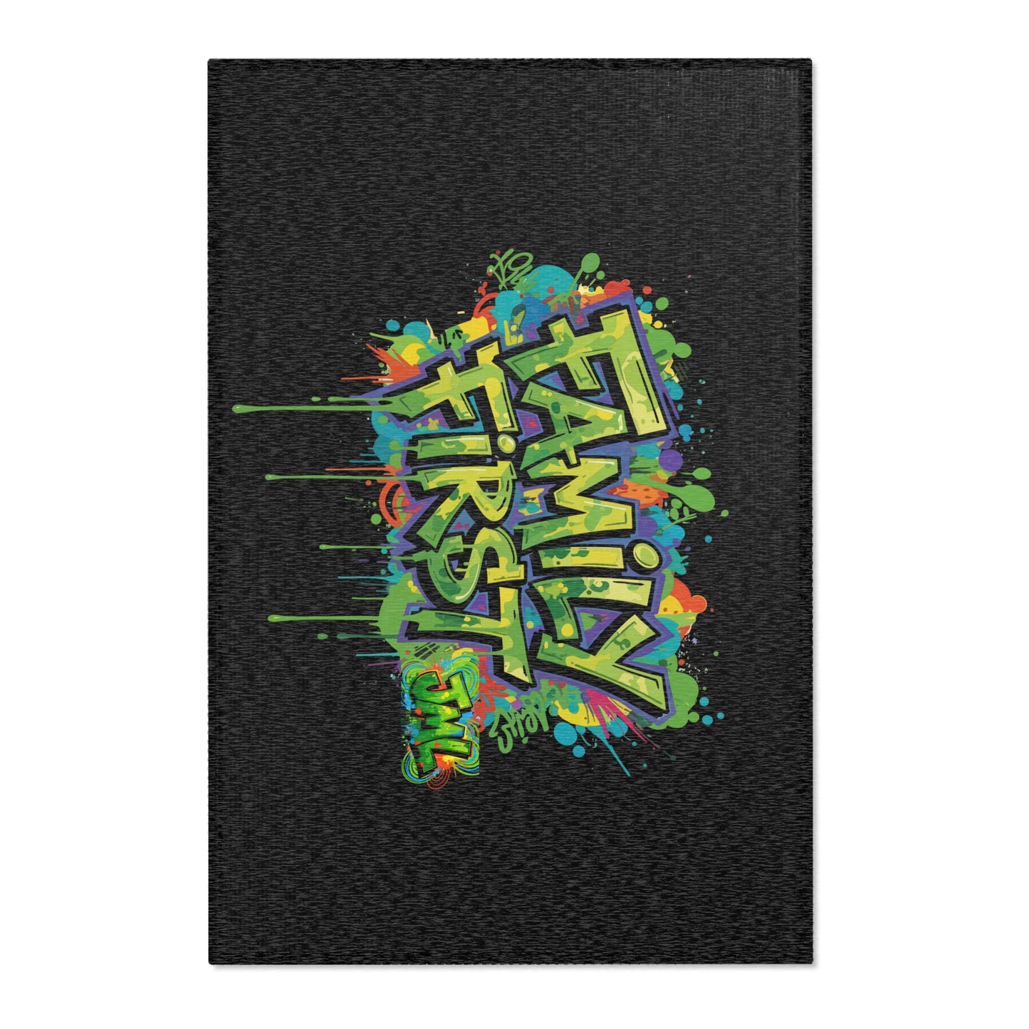'Family First' Area Rug