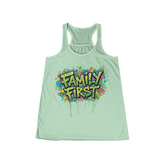 Family First Racerback Tank