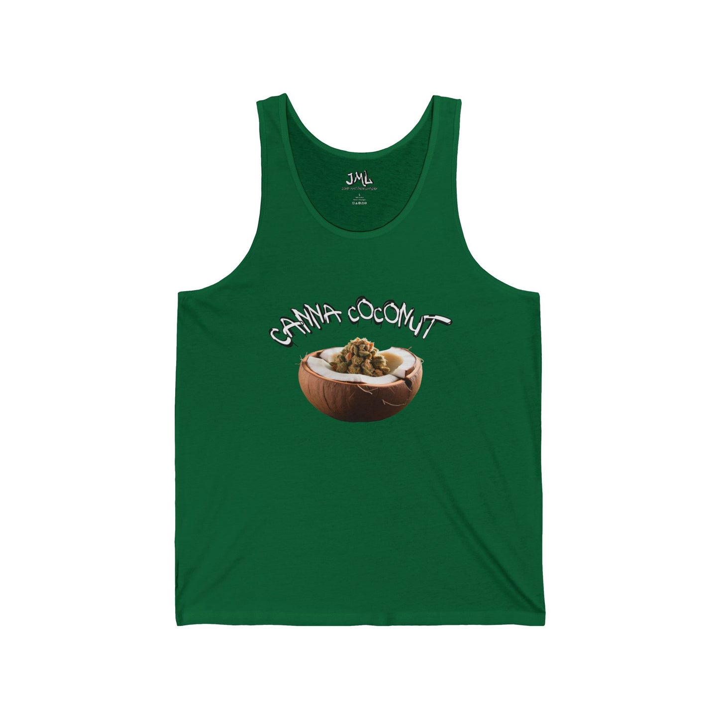"Canna Coconut" Jersey Tank