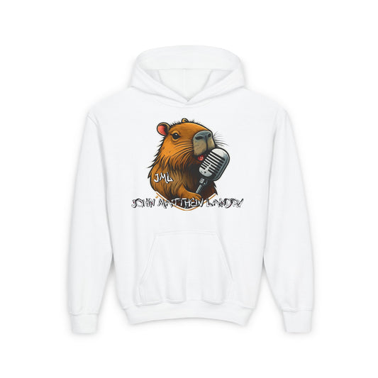 "Canta Capybara" Youth Pullover Hoodie