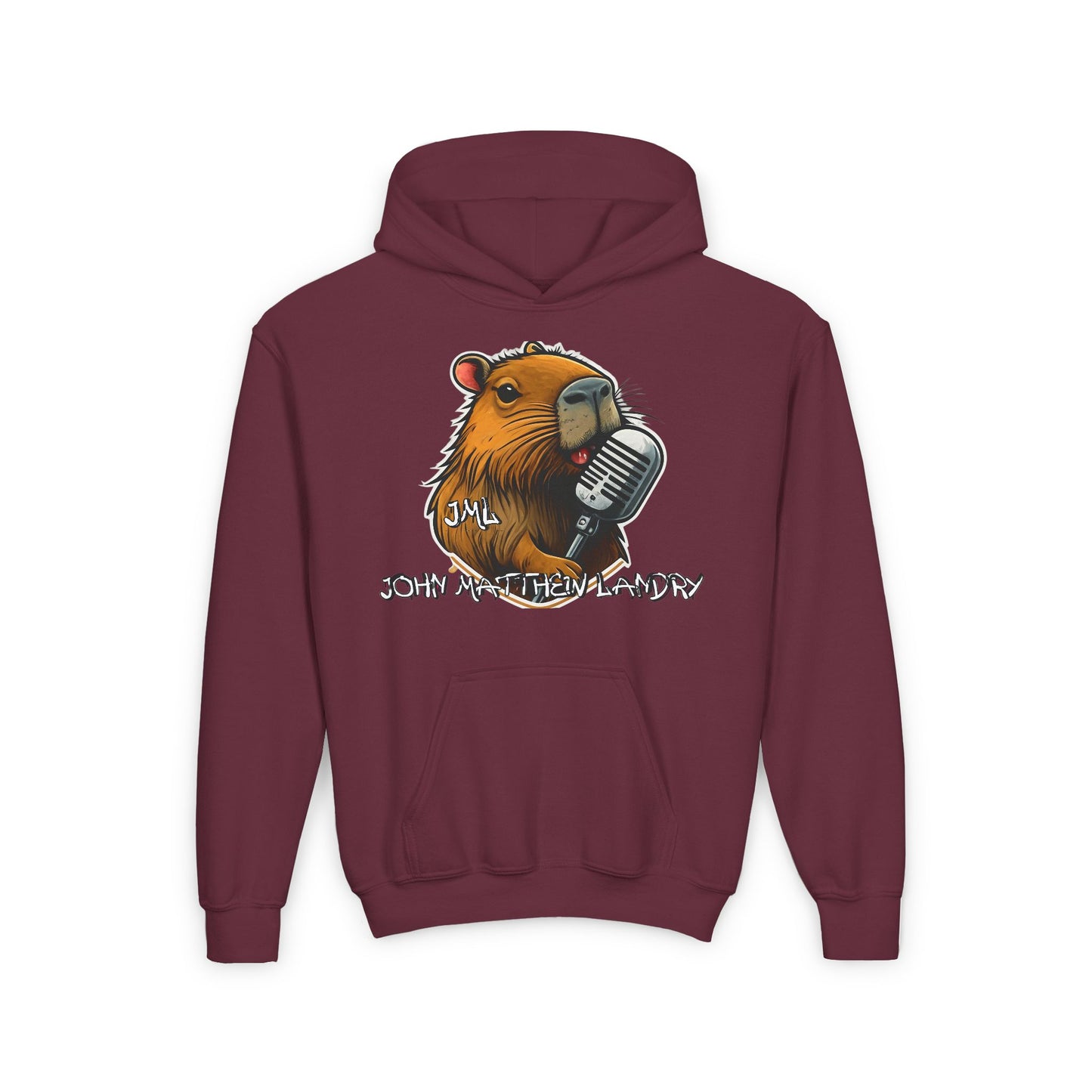 "Canta Capybara" Youth Pullover Hoodie