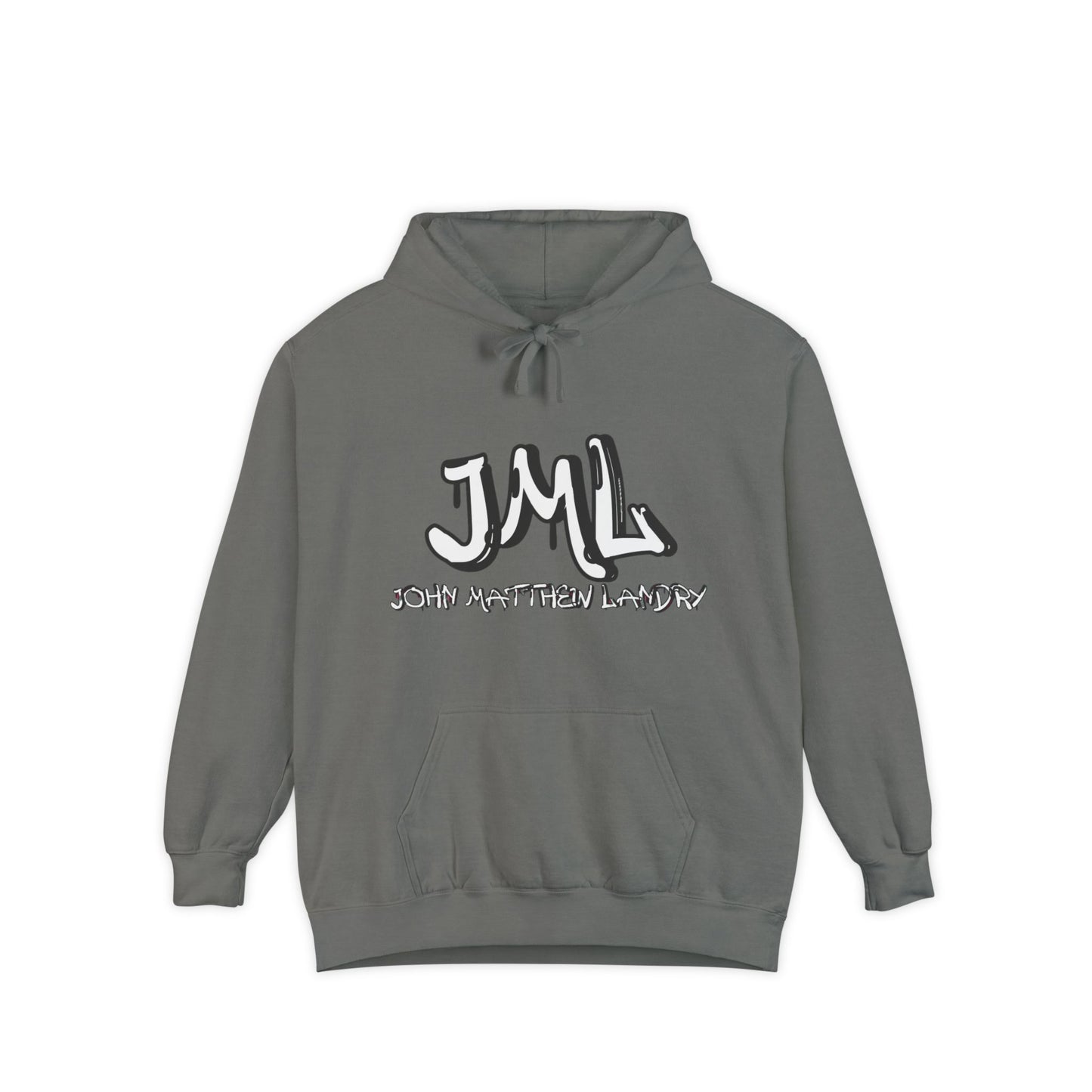 Unisex "JML" Garment-Dyed Hoodie