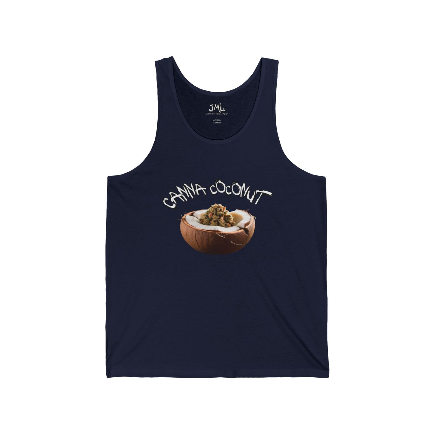 "Canna Coconut" Jersey Tank