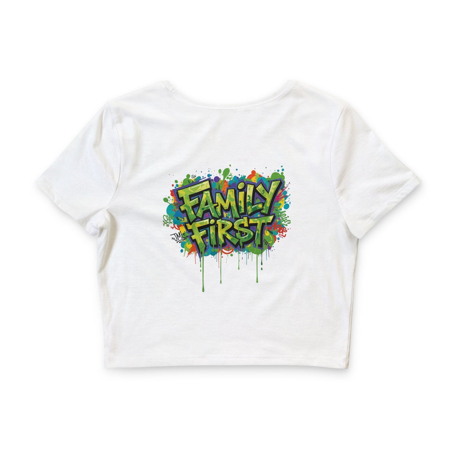 Family First Crop Tee