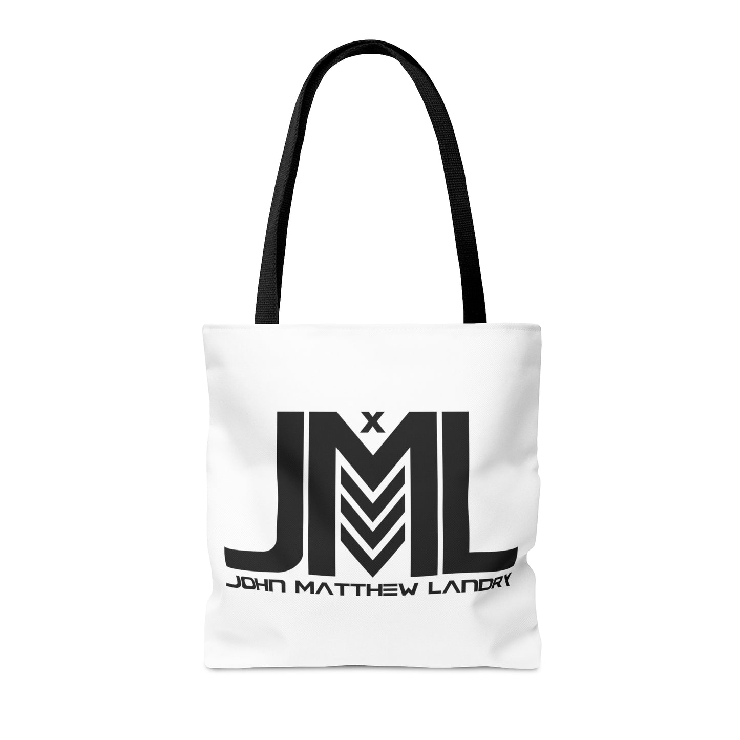 JML White Tote Bag (AOP)